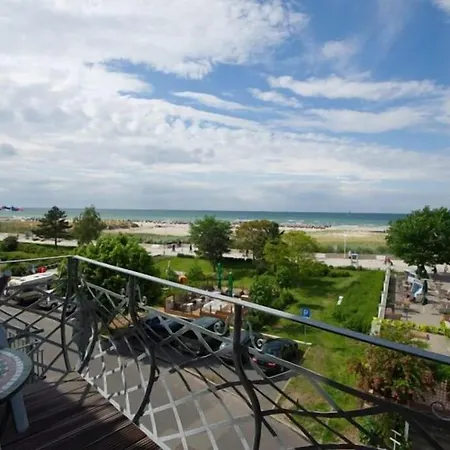 Seeblick Warnemuende - Mit Meerblick Und Balkon Direkt Am Fuer 2-4 Pers Apartament Rostock